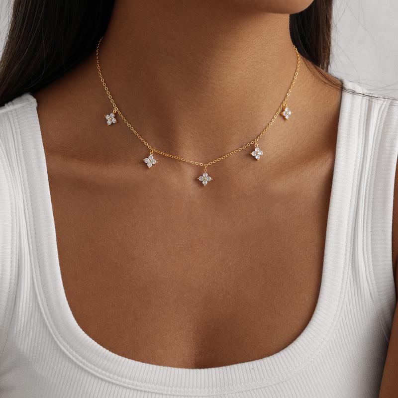 Five Bloom Necklace – Cart Offer